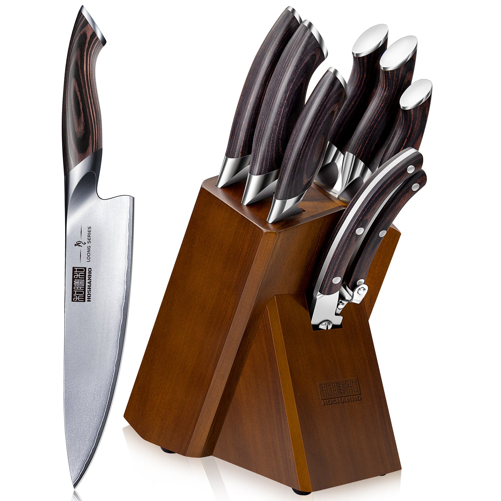 8-Piece Japanese Knife Set – HOSHANHO