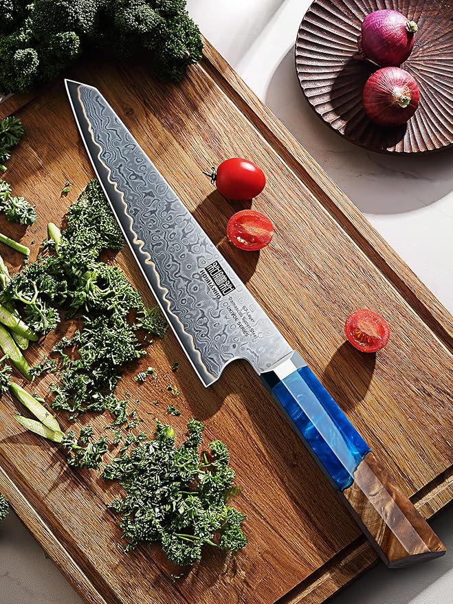 8" Ultra-Sharp Damascus Chef Knife