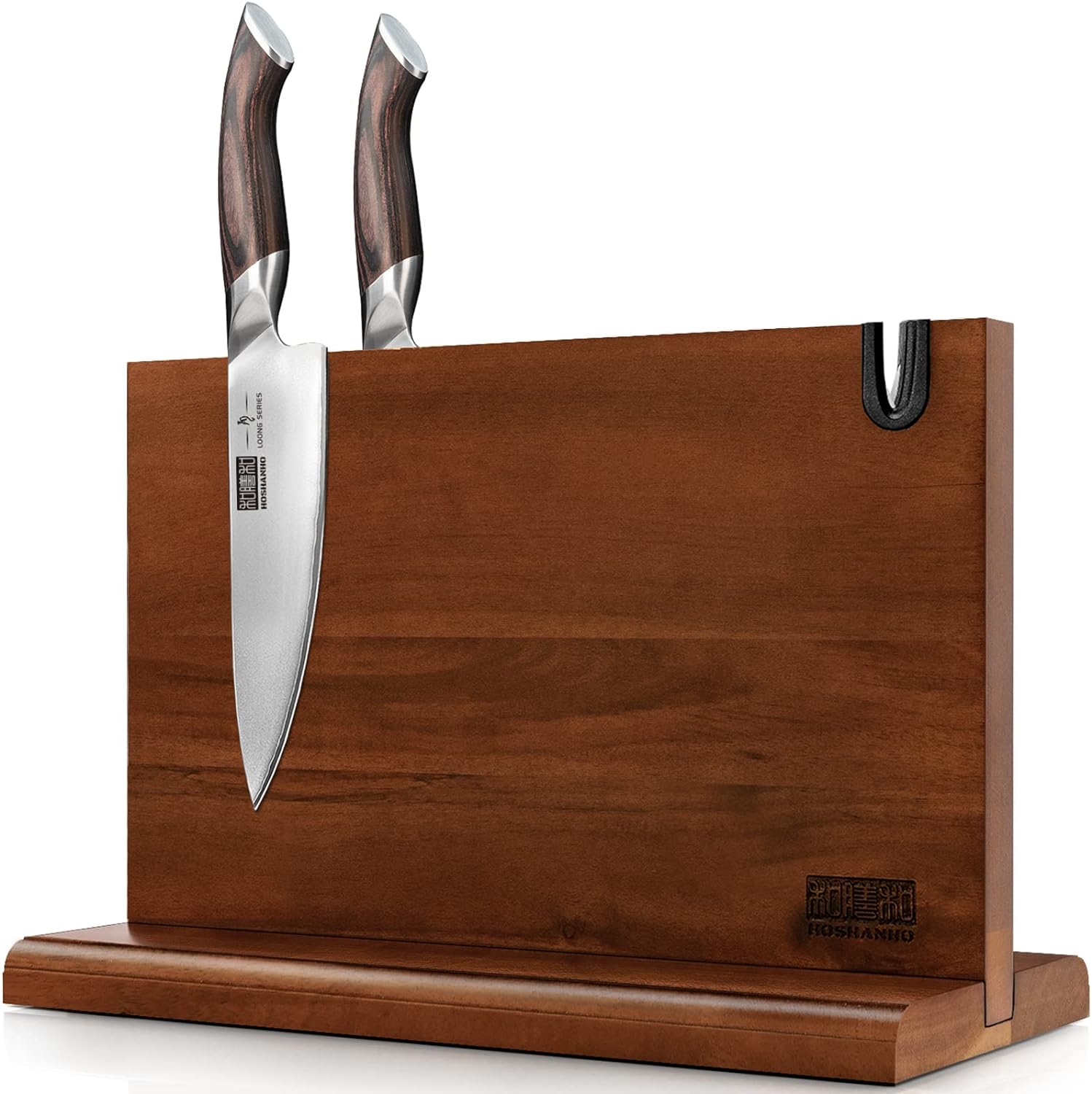 8-Piece Damascus Knife Set with Magnetic Block & G10 Handles
