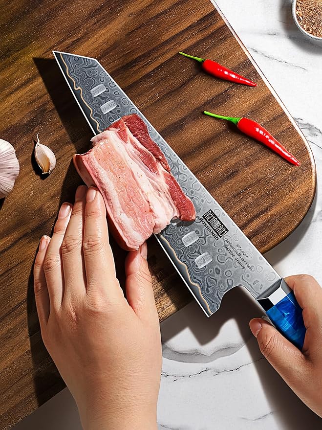 7" Damasco Santoku – Ultra Sharp Kitchen Knife