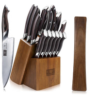 17-Piece Knife Set with 40cm Magnetic Strip