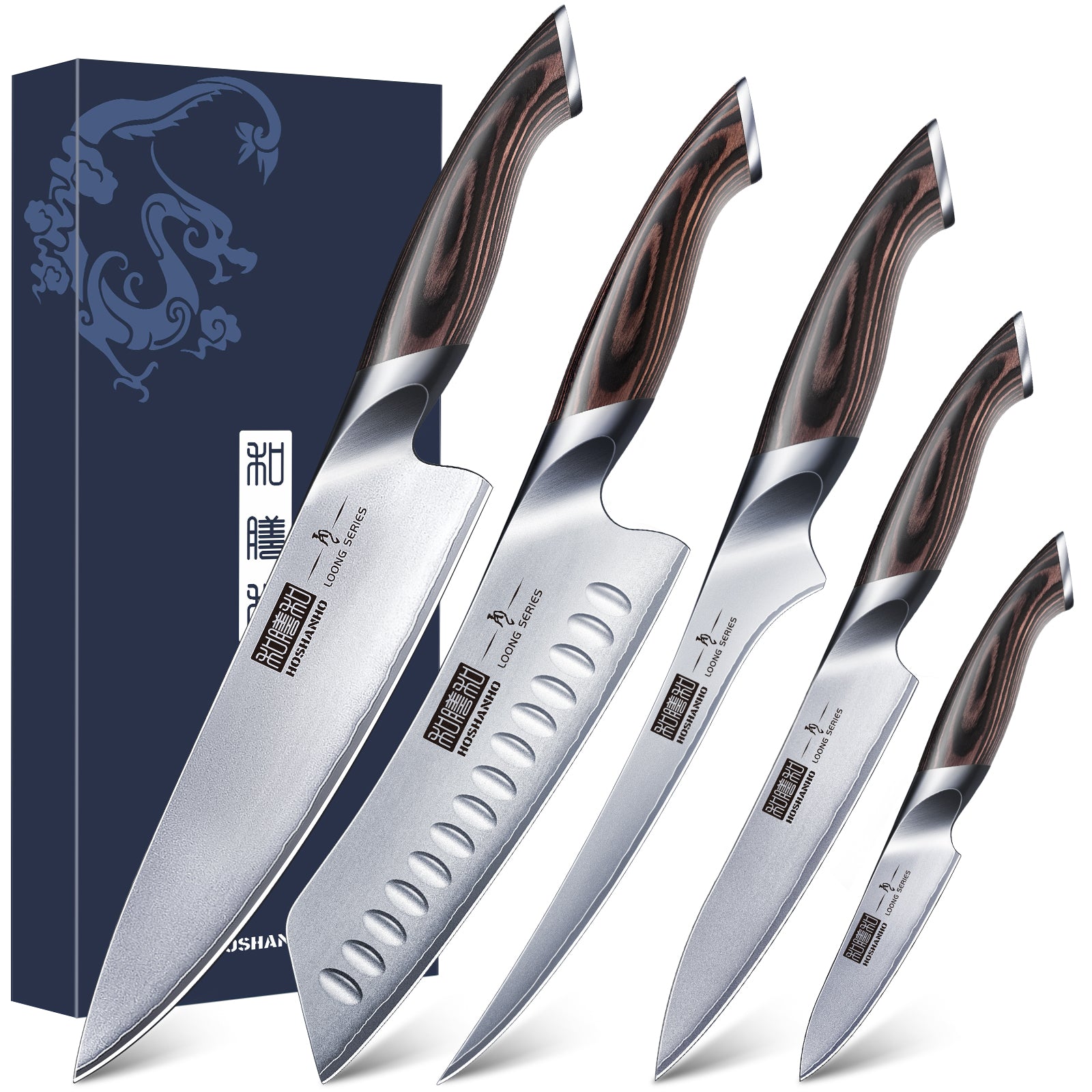 5-Piece Japanese Knife Set