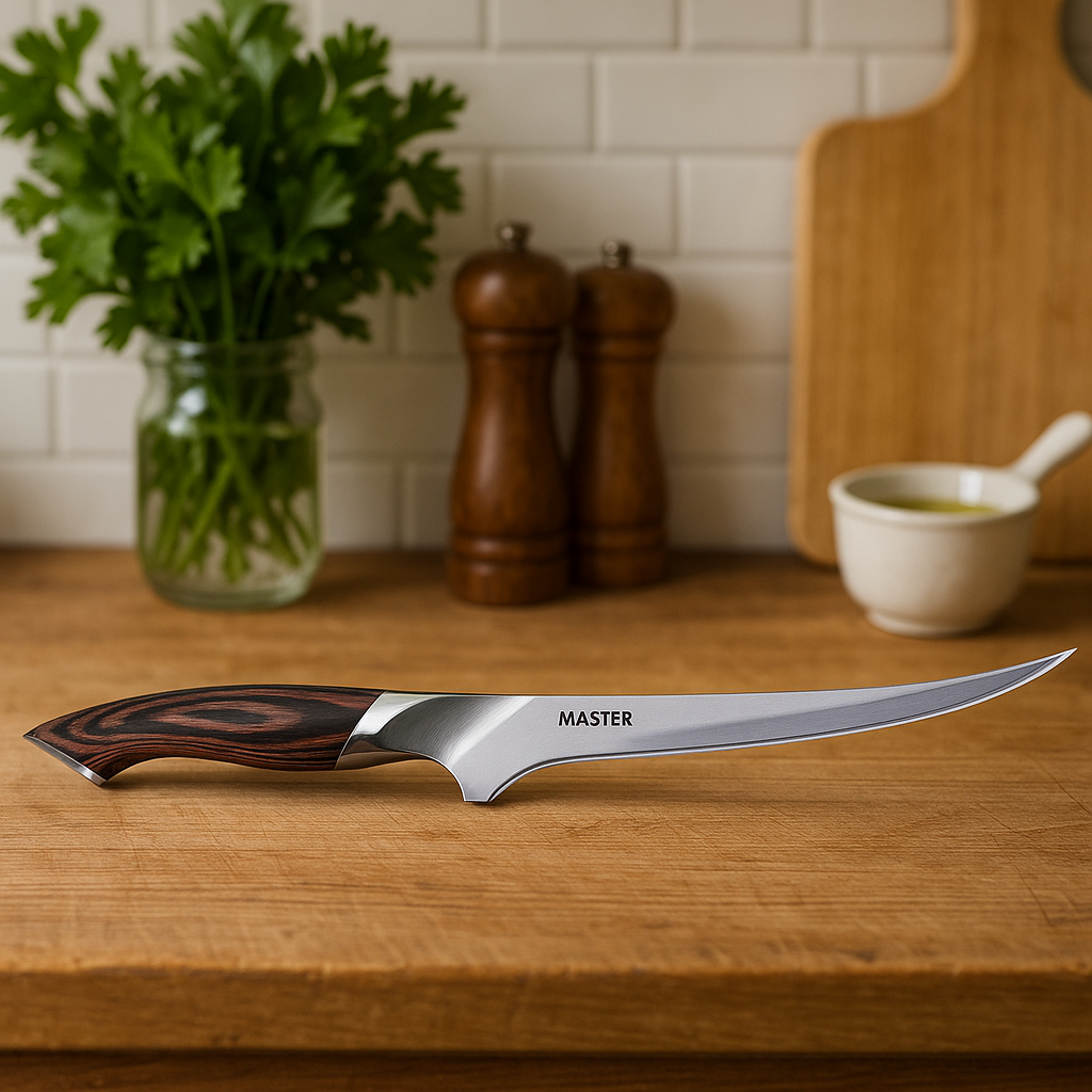 7" Fillet Knife, High Carbon Steel