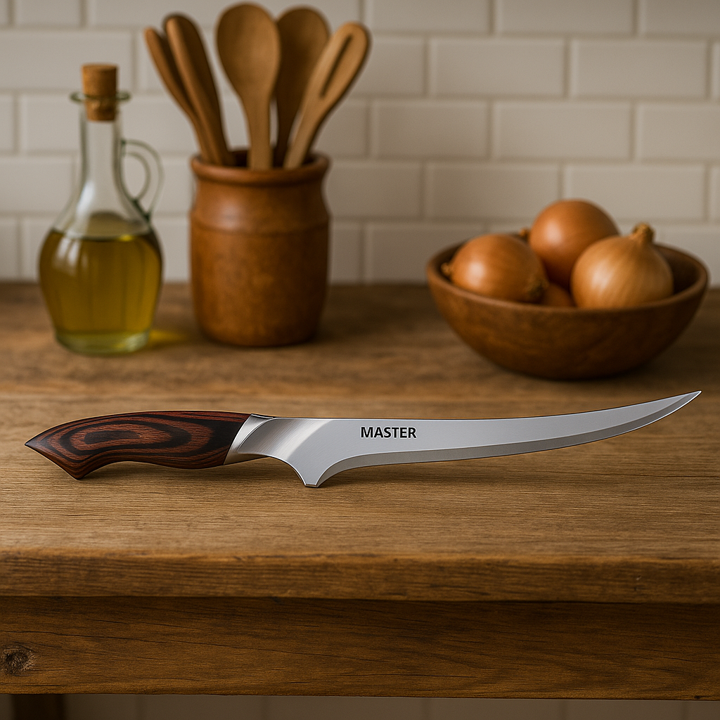 7" Fillet Knife, High Carbon Steel