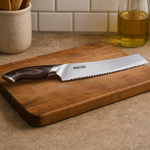 8" Bread Knife with Sheath