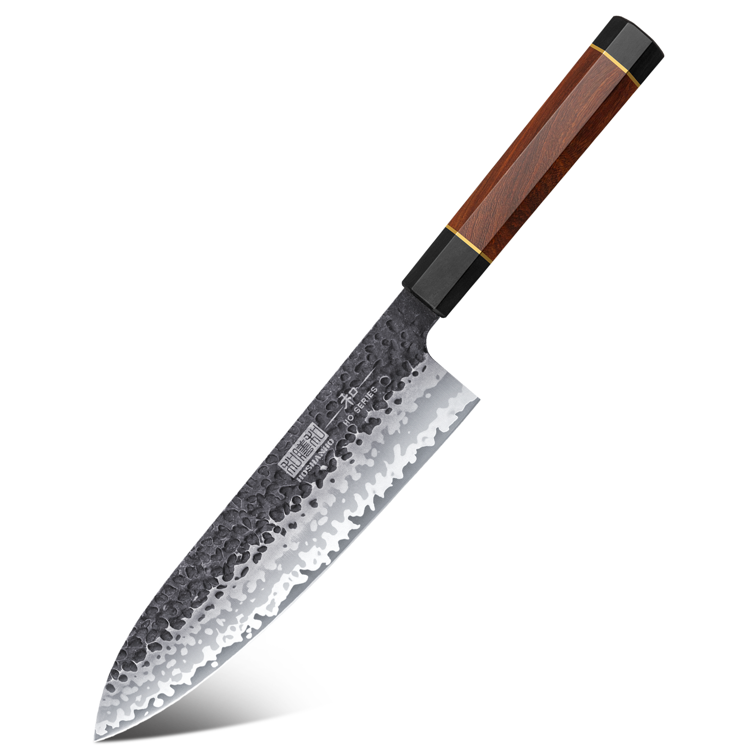 8" Gyuto Japanese Chef Knife – Rosewood Handle