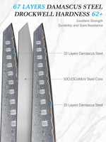 7" Damasco Santoku – Ultra Sharp Kitchen Knife