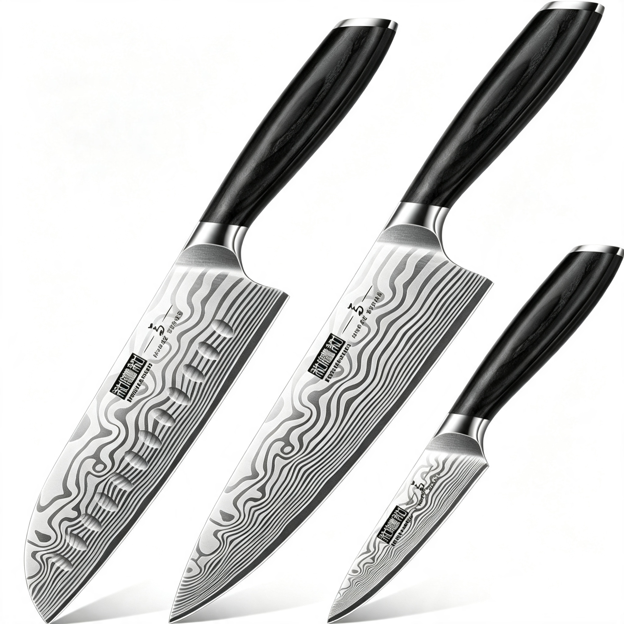 3-Piece Kitchen Knife Set
