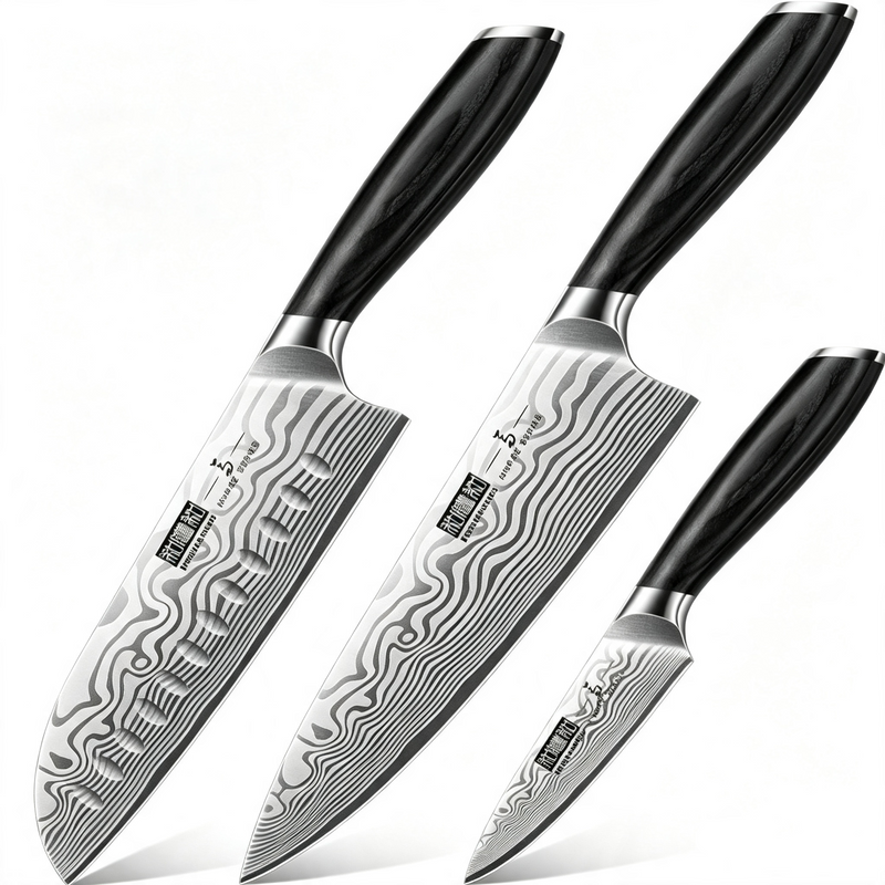 3-Piece Kitchen Knife Set