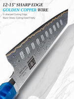 7" Damasco Santoku – Ultra Sharp Kitchen Knife