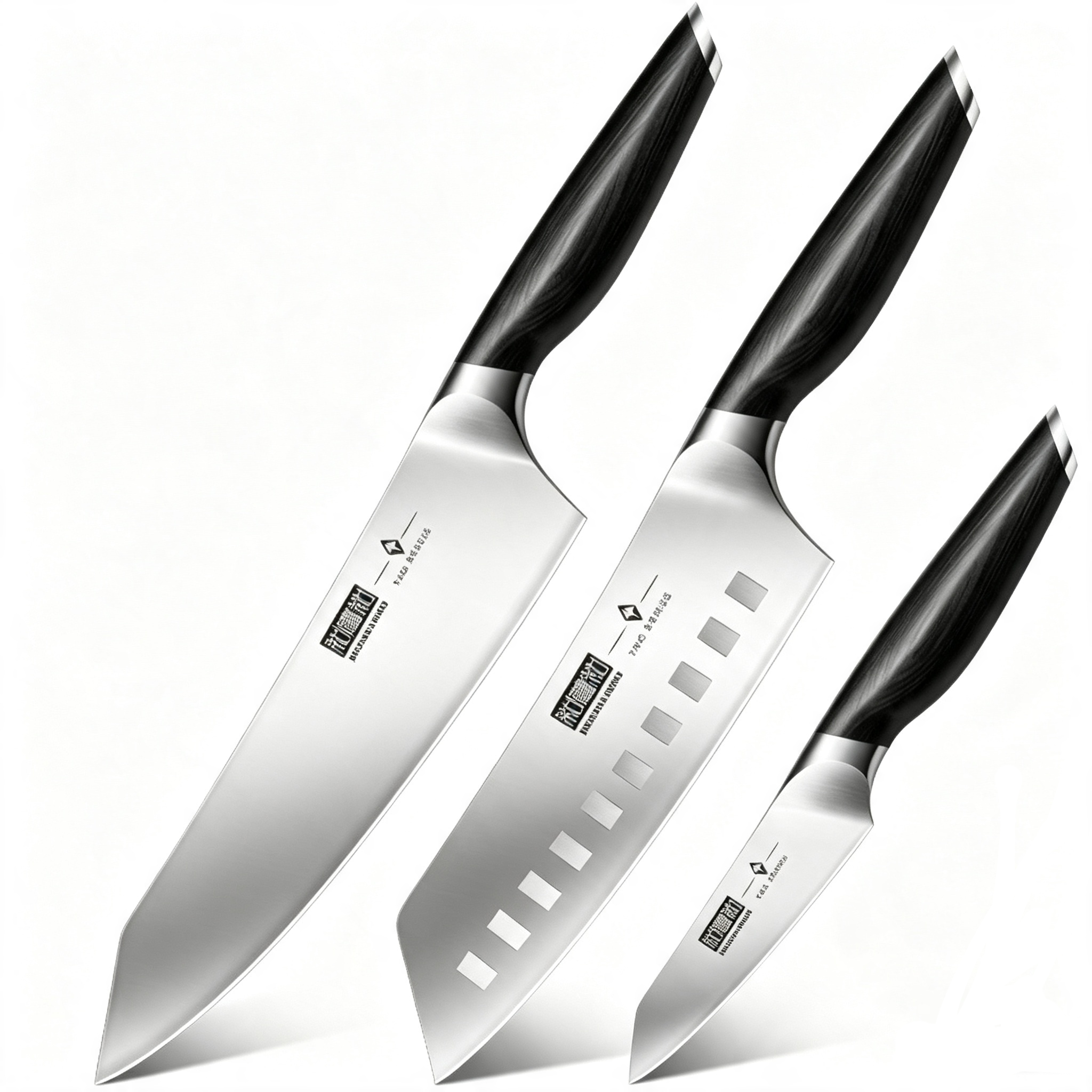 3-Piece Kitchen Knife Set