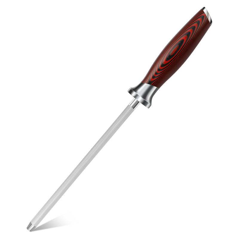 8" Knife Sharpening Rod with G10 Handle