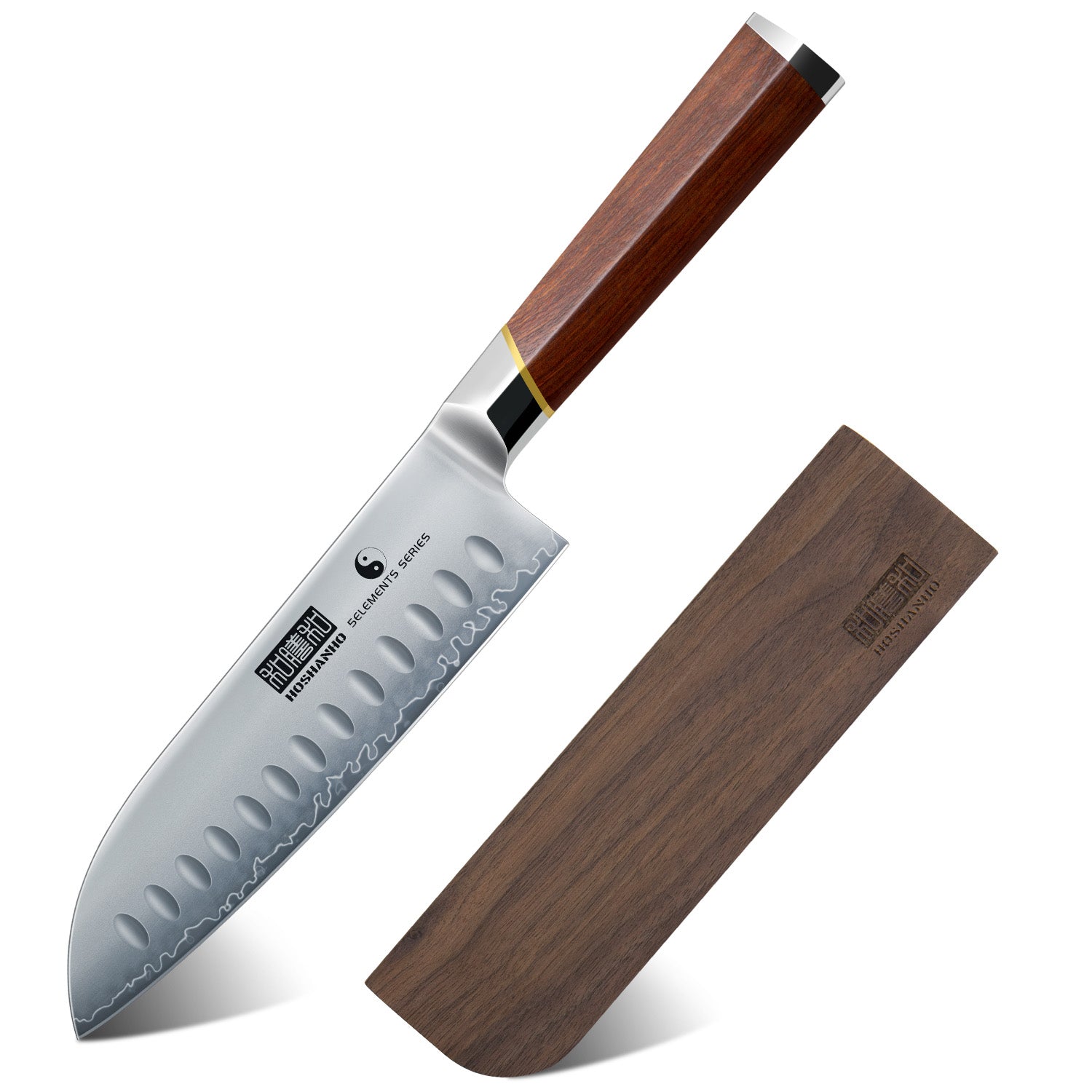 7" Santoku Knife with Sheath