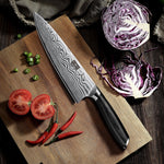 8" Japanese Chef Knife – Pakkawood Handle