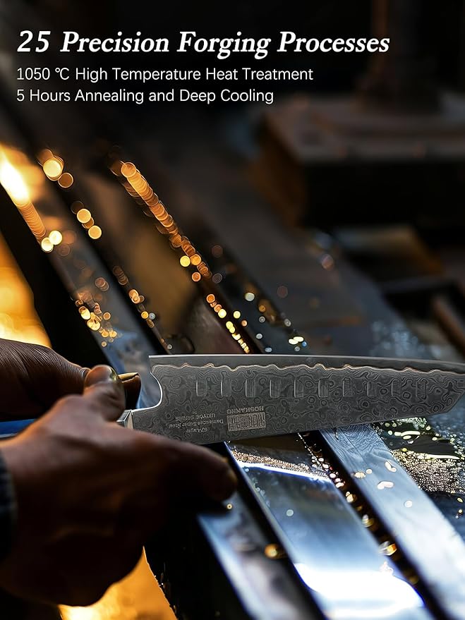 7" Damasco Santoku – Ultra Sharp Kitchen Knife