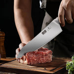 16-Piece Kitchen Knife Set with Block – High Carbon Powder Steel Knives & Sharpener