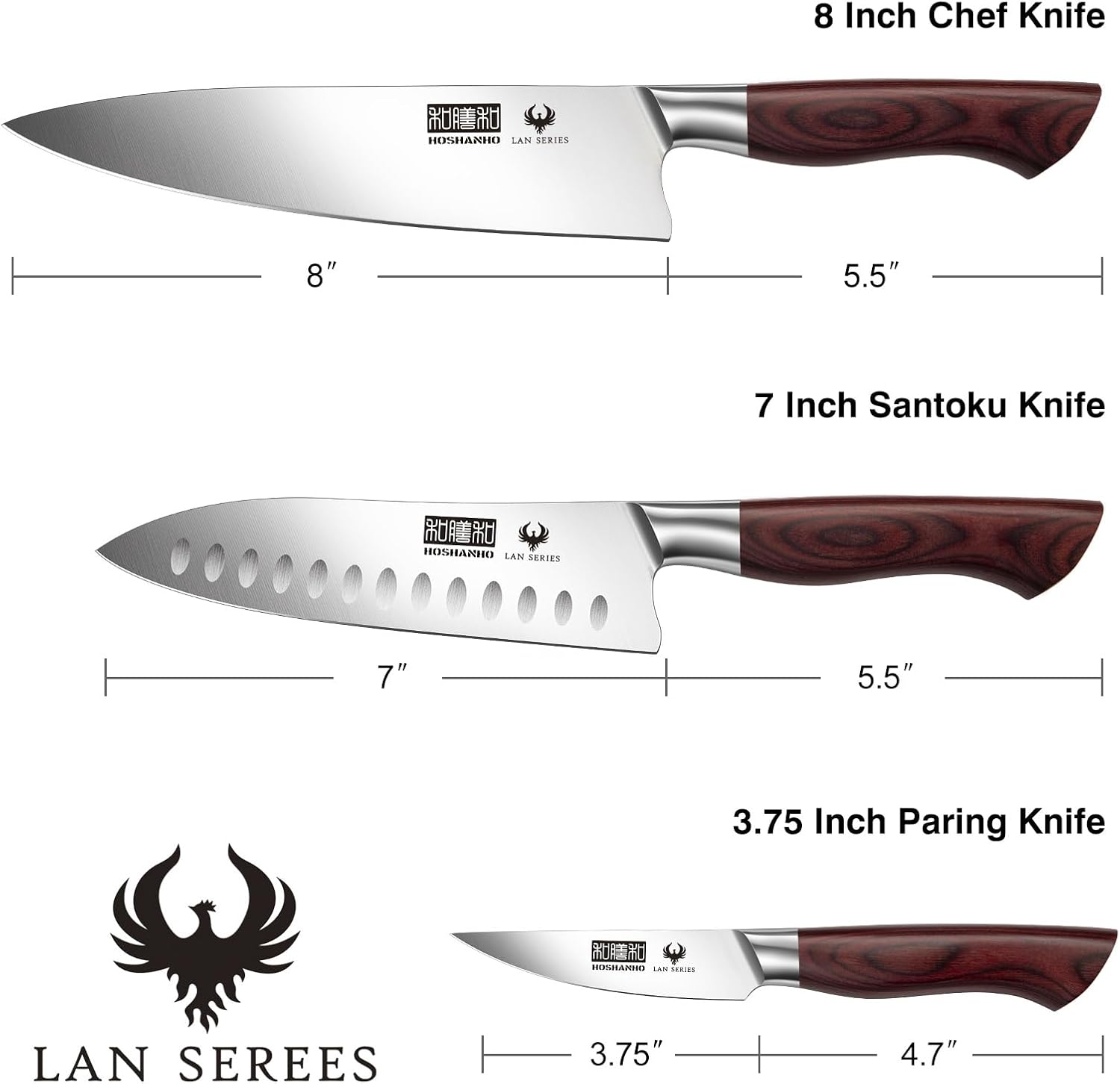 3-Piece Knife Set