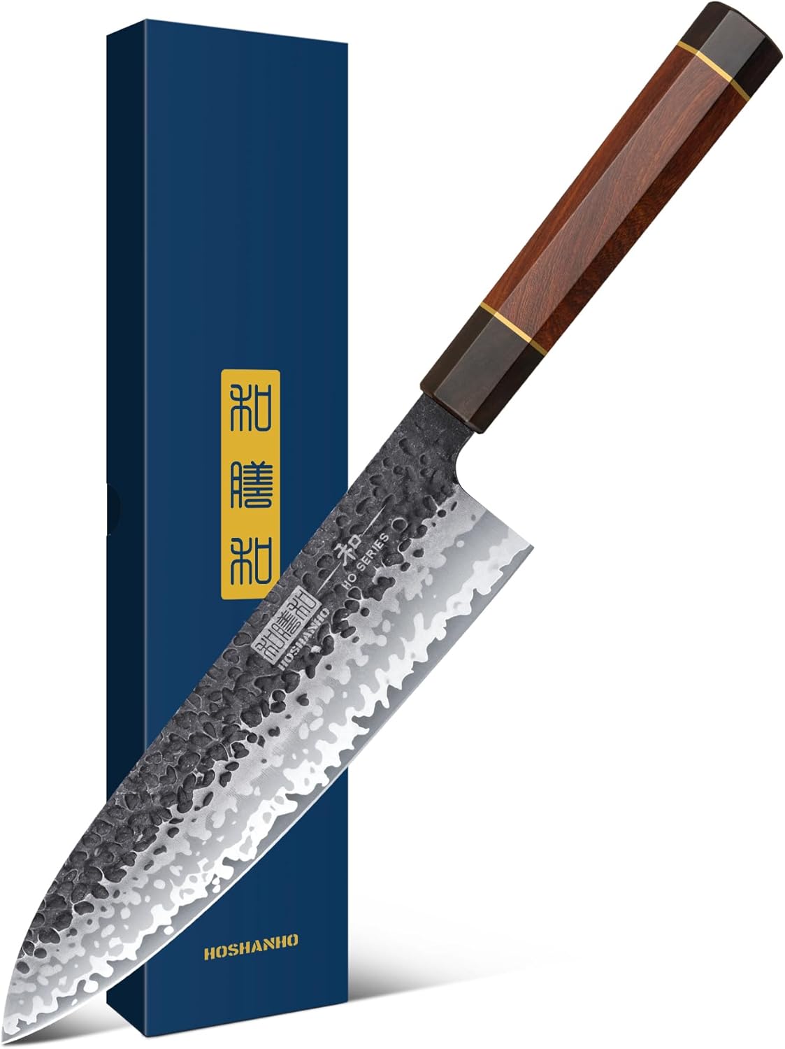 8" Gyuto Japanese Chef Knife – Rosewood Handle