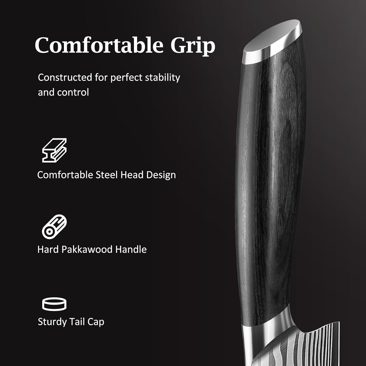 3-Piece Kitchen Knife Set