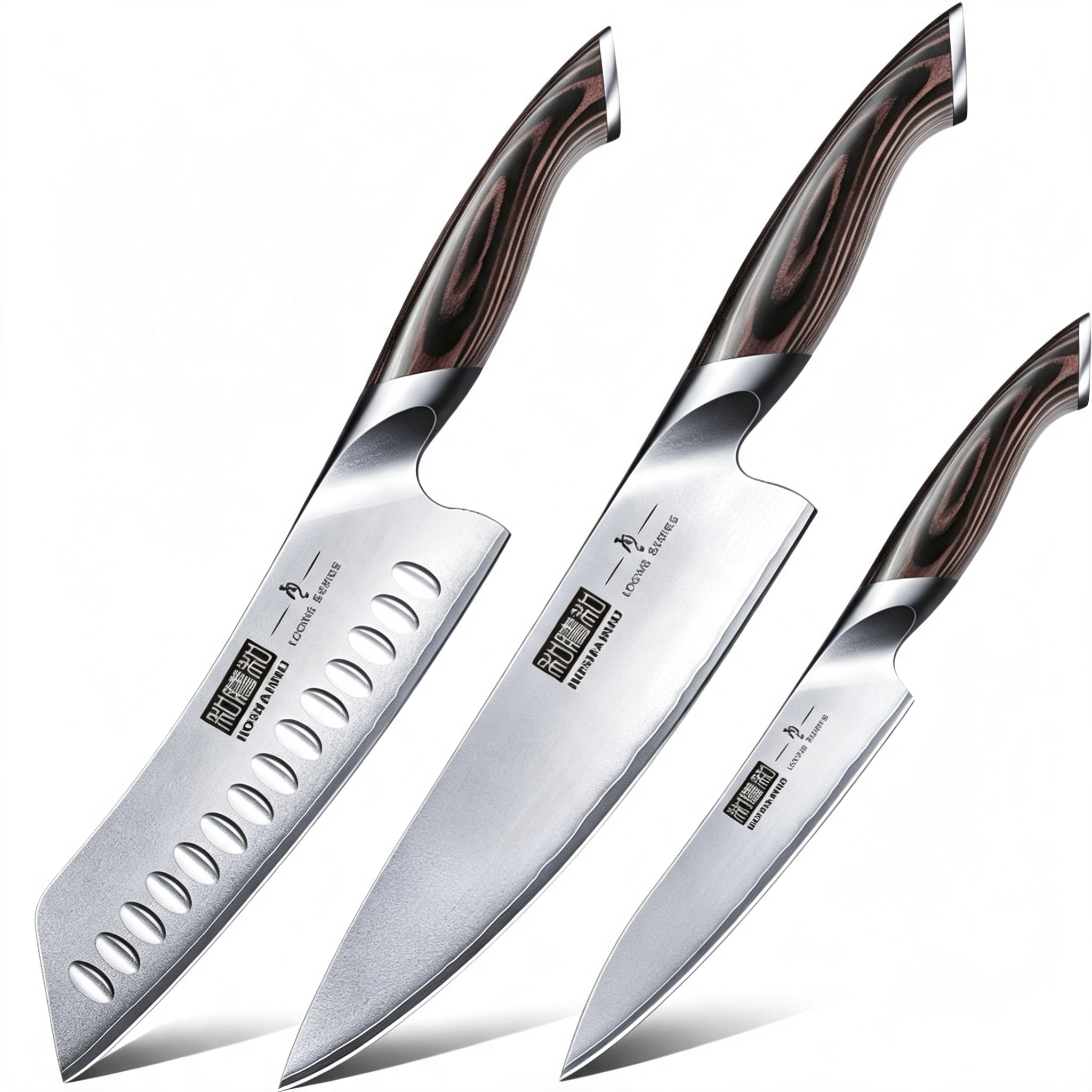3-Piece Professional Chef Knife Set