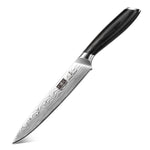 6" Utility Knife-High Carbon Stainless Steel Knife with Pakkawood Handle