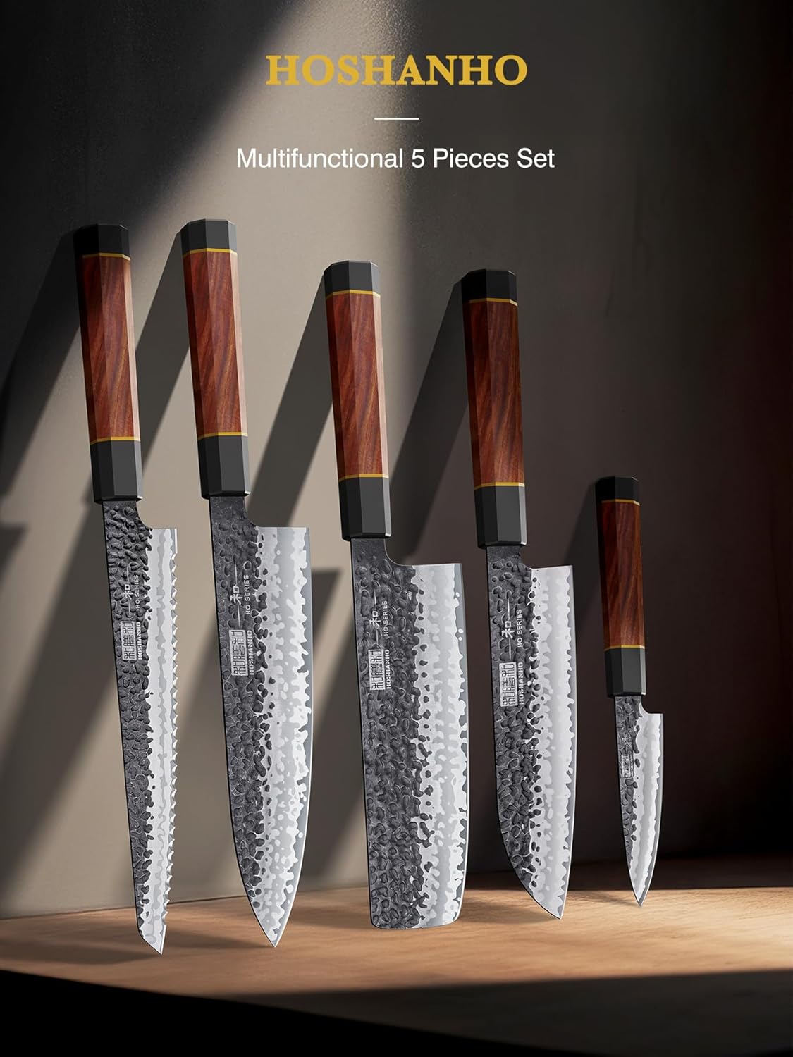 5-Piece Kitchen Knife Set