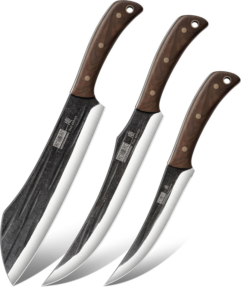 3-Piece Butcher Knife Set