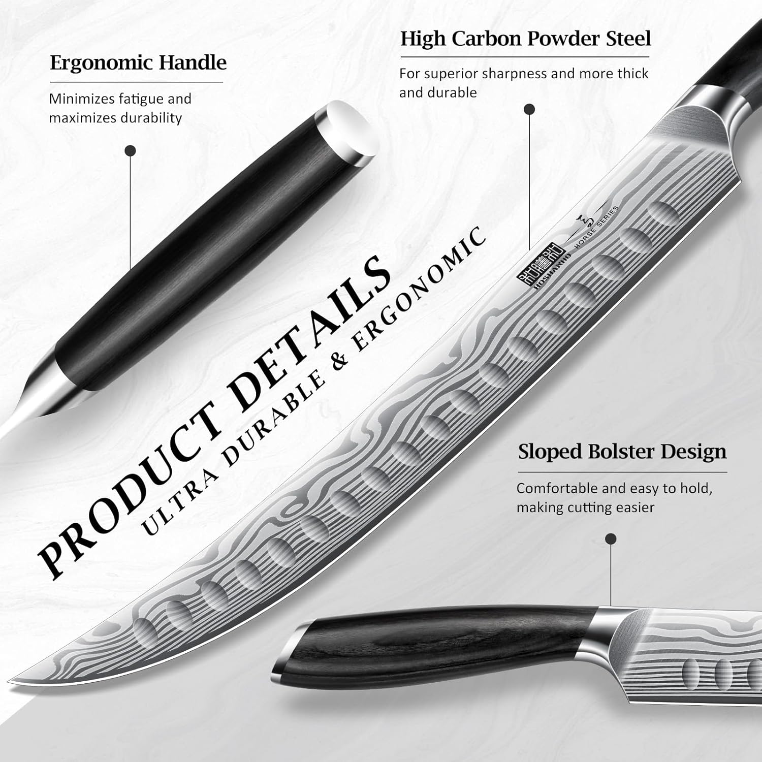 10" BBQ Brisket Carving Knife