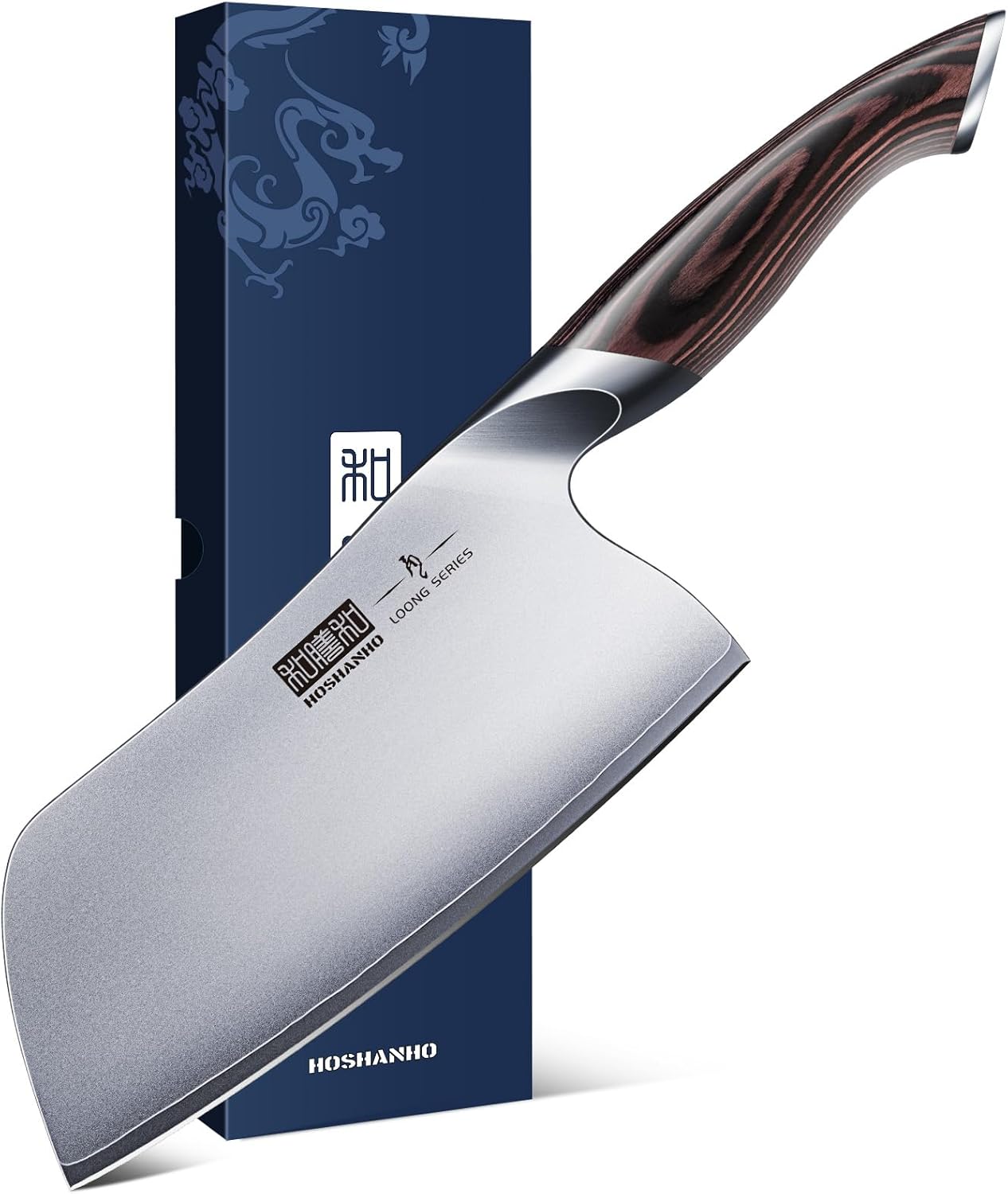 7" High Carbon Butcher Cleaver Knife