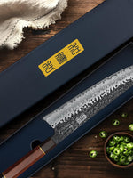 Couteau de chef japonais Kiritsuke 9" – Forgé à la main