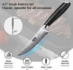 4,5" Steakmesser-Set 6-teilig