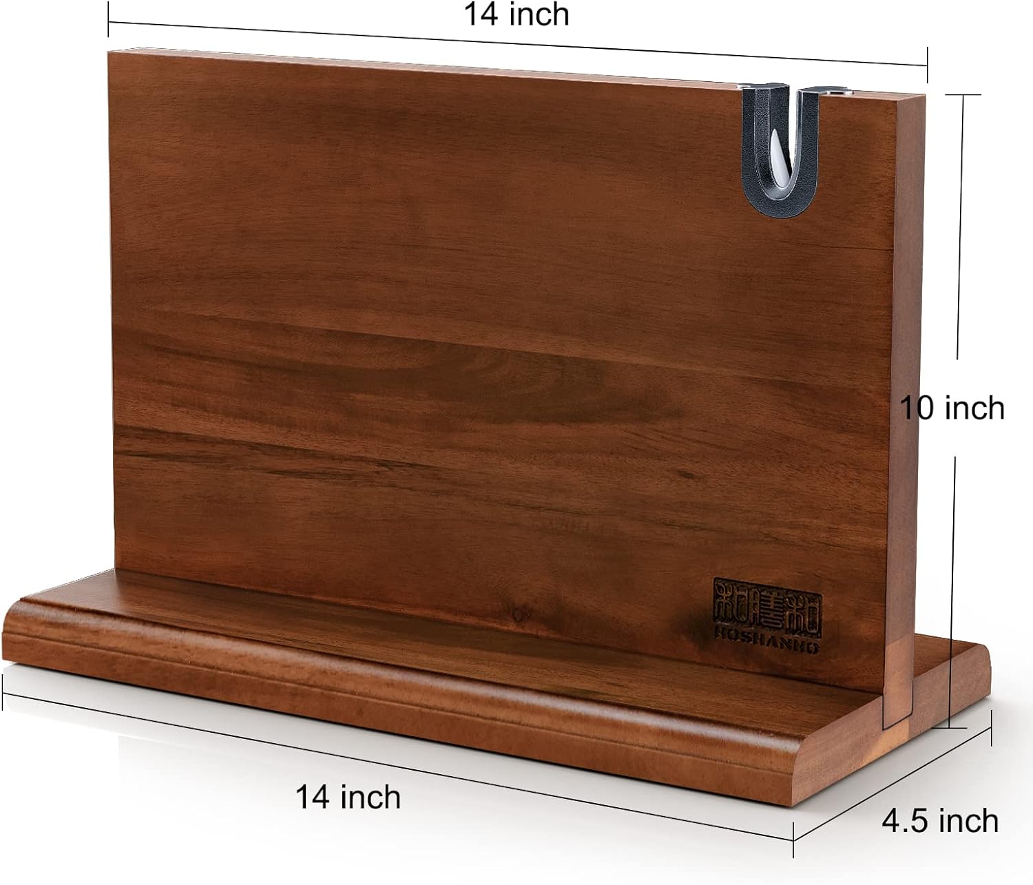 14x10 Inch Double Sided Magnetic Knife Stand