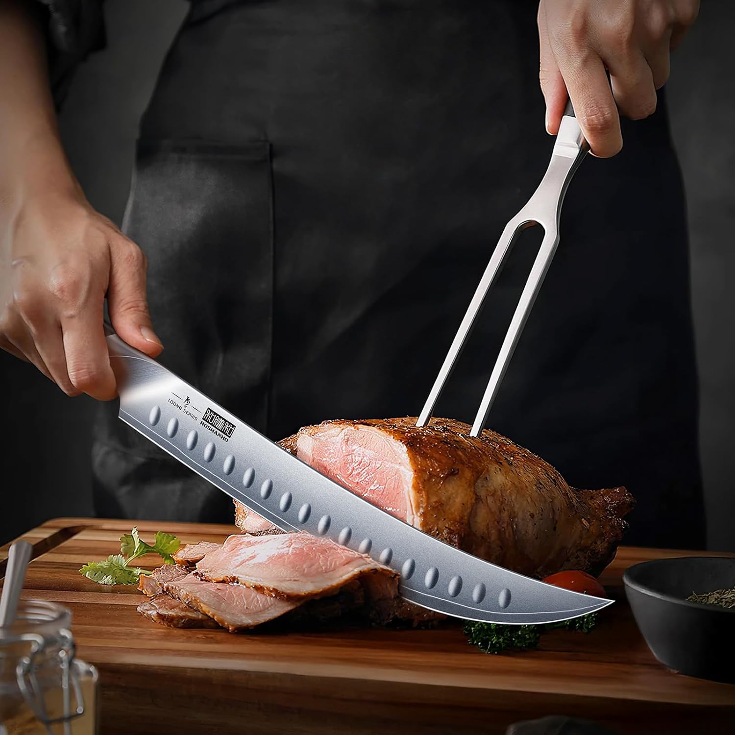 3PCS Japanese High Carbon Carving Knife Set