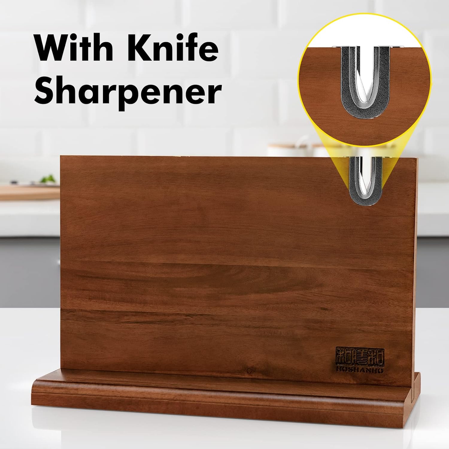 14x10 Inch Double Sided Magnetic Knife Stand