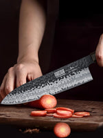 Couteau de chef japonais Gyuto de 20 cm avec étui