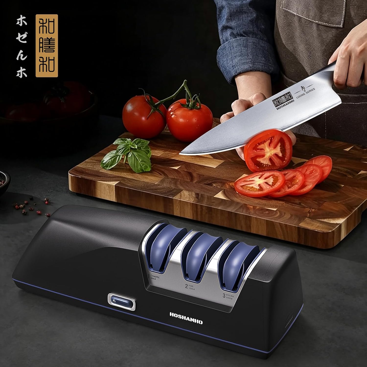 Professional Electric Knife Sharpener with Diamond Wheels