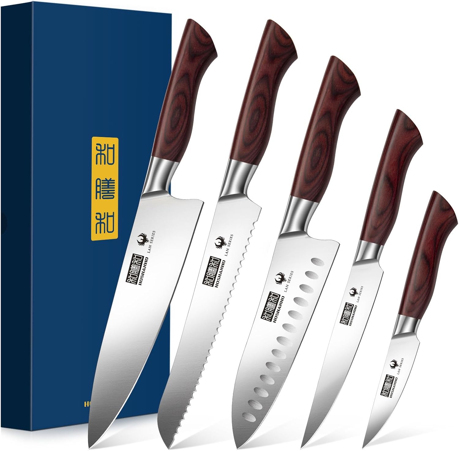 5-Piece Japanese Knife Set