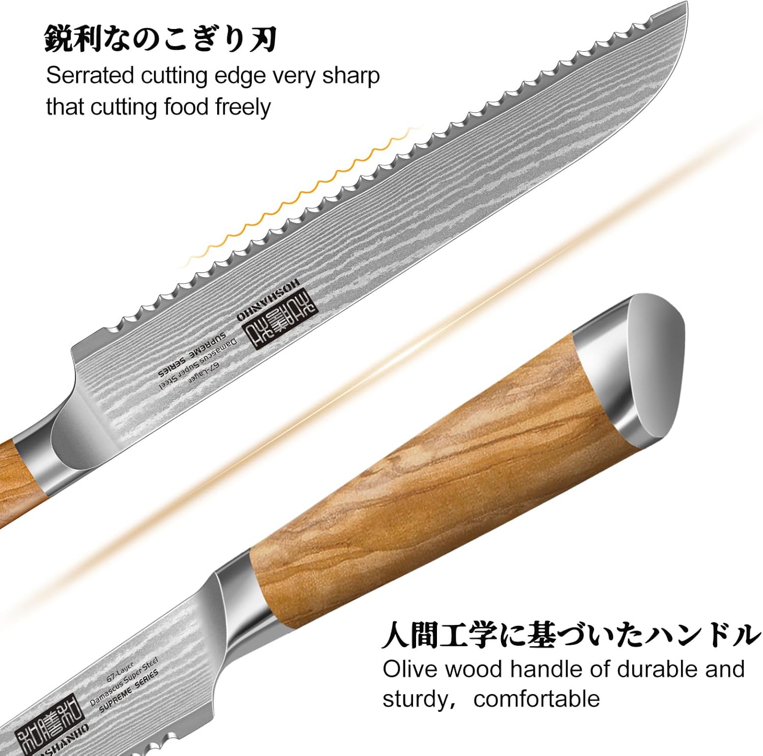 8" Serrated Bread Knife