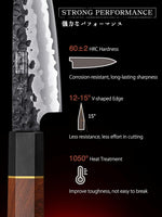 8-Piece Knife Set with Block