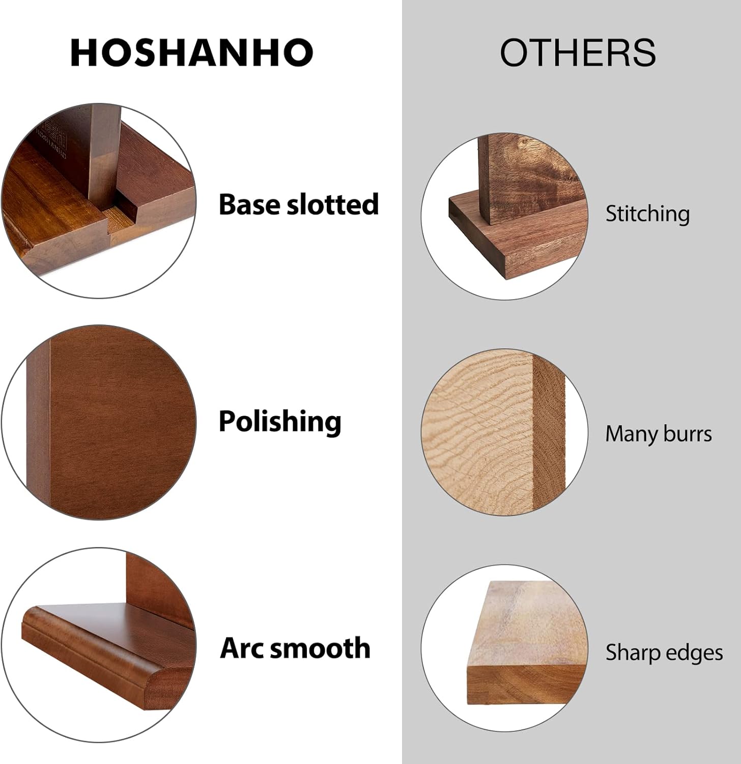 14x10 Inch Double Sided Magnetic Knife Stand