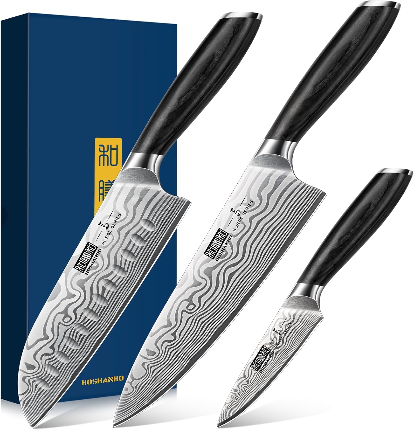 3-Piece Kitchen Knife Set