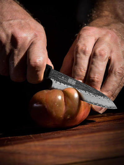 Chef Slicing Brisket