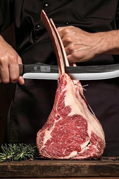 Chef Slicing Brisket