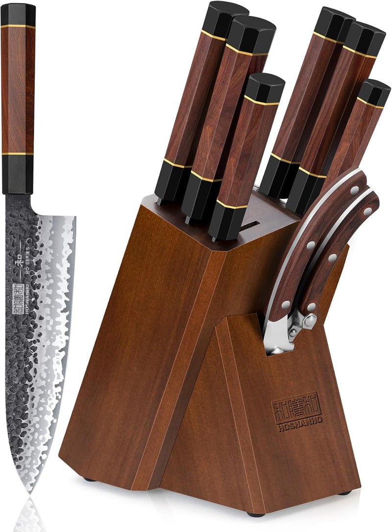 8-Piece Knife Set with Block
