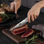 7-teiliges Steakmesserset mit Aufbewahrungsblock