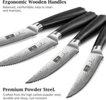 4,5" Steakmesser-Set 6-teilig