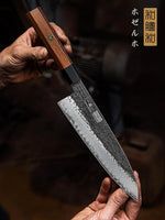 8 Inch Chef Knife-Octagonal Rosewood Handle