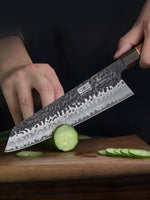 Couteau de chef japonais Kiritsuke 9" – Forgé à la main