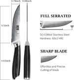 4,5" Steakmesser-Set 6-teilig