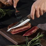 6-teiliges Steakmesserset, glatt